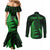 personalised-new-zealand-rugby-couples-matching-mermaid-dress-and-long-sleeve-button-shirts-aotearoa-ka-mate-haka-all-black-mix-ta-moko-green-style