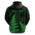 Personalised New Zealand Rugby Hoodie Aotearoa Ka Mate Haka All Black Mix Ta Moko Green Style - Wonder Print Shop