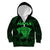 Personalised New Zealand Rugby Kid Hoodie Aotearoa Ka Mate Haka All Black Mix Ta Moko Green Style - Wonder Print Shop