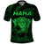 Personalised New Zealand Rugby Polo Shirt Aotearoa Ka Mate Haka All Black Mix Ta Moko Green Style - Wonder Print Shop