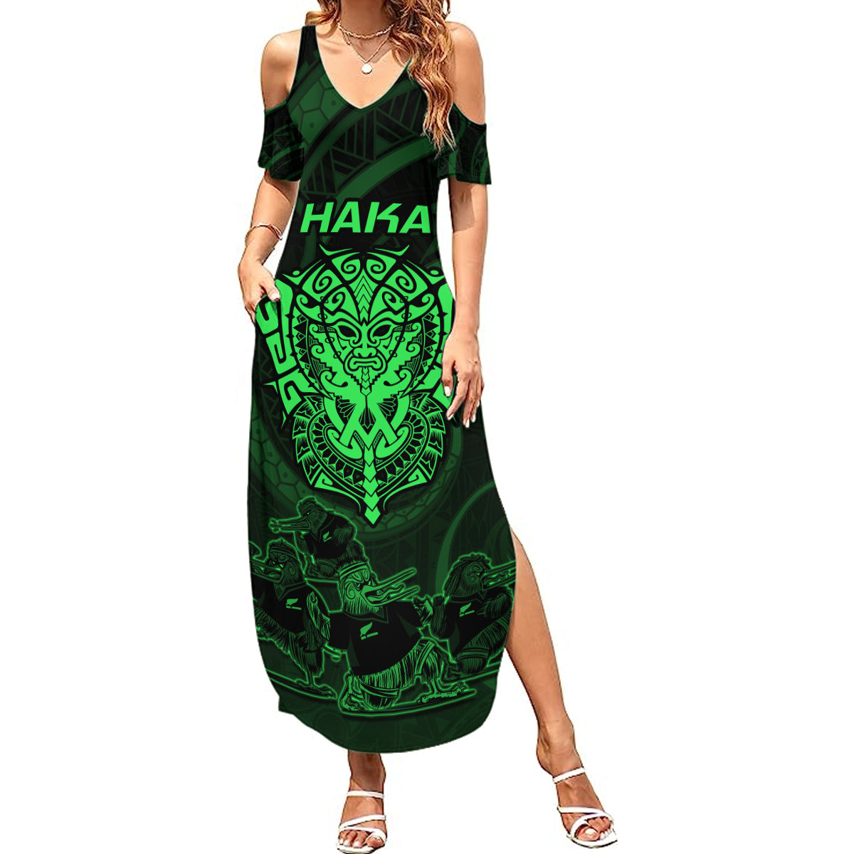 personalised-new-zealand-rugby-summer-maxi-dress-aotearoa-ka-mate-haka-all-black-mix-ta-moko-green-style