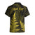 Personalised New Zealand Rugby Hawaiian Shirt Aotearoa Ka Mate Haka All Black Mix Ta Moko Gold Style - Wonder Print Shop