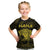 Personalised New Zealand Rugby Kid T Shirt Aotearoa Ka Mate Haka All Black Mix Ta Moko Gold Style - Wonder Print Shop