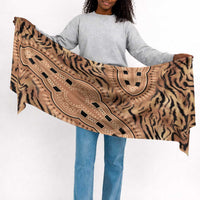 Africa Tiger Mix Dashiki Tribal Pattern Simple Headwrap