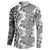 Africa Zebra Mix Paisley Tribal Pattern Button Sweatshirt LT9 - Wonder Print Shop