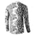 Africa Zebra Mix Paisley Tribal Pattern Button Sweatshirt LT9 - Wonder Print Shop