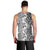 Africa Zebra Mix Paisley Tribal Pattern Men Tank Top - Wonder Print Shop