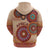 Africa Tribal Traditional Pattern Hoodie Beige Motif - Wonder Print Shop