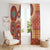 Africa Tribal Traditional Pattern Window Curtain Beige Motif - Wonder Print Shop