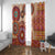 Africa Tribal Traditional Pattern Window Curtain Beige Motif - Wonder Print Shop