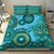 Africa Tribal Traditional Pattern Bedding Set Blue Motif LT9 - Wonder Print Shop