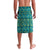 Africa Tribal Traditional Pattern Lavalava Blue Motif - Wonder Print Shop