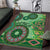 Africa Tribal Traditional Pattern Area Rug Green Motif LT9 - Wonder Print Shop