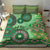 Africa Tribal Traditional Pattern Bedding Set Green Motif LT9 - Wonder Print Shop