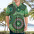 Africa Tribal Traditional Pattern Hawaiian Shirt Green Motif - Wonder Print Shop