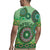 Africa Tribal Traditional Pattern Rugby Jersey Green Motif - Wonder Print Shop