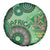 Africa Tribal Traditional Pattern Spare Tire Cover Green Motif - Wonder Print Shop