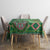 Africa Tribal Traditional Pattern Tablecloth Green Motif - Wonder Print Shop