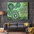 Africa Tribal Traditional Pattern Tapestry Green Motif