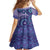 Africa Tribal Traditional Pattern Family Matching Mermaid Dress and Hawaiian Shirt Purple Motif LT9 - Wonder Print Shop