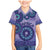 Africa Tribal Traditional Pattern Family Matching Mermaid Dress and Hawaiian Shirt Purple Motif LT9 - Wonder Print Shop