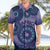 Africa Tribal Traditional Pattern Hawaiian Shirt Purple Motif - Wonder Print Shop