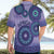 Africa Tribal Traditional Pattern Hawaiian Shirt Purple Motif - Wonder Print Shop