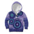 Africa Tribal Traditional Pattern Kid Hoodie Purple Motif - Wonder Print Shop