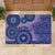 Africa Tribal Traditional Pattern Rubber Doormat Purple Motif - Wonder Print Shop