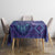 Africa Tribal Traditional Pattern Tablecloth Purple Motif - Wonder Print Shop