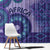 Africa Tribal Traditional Pattern Window Curtain Purple Motif - Wonder Print Shop