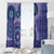 Africa Tribal Traditional Pattern Window Curtain Purple Motif - Wonder Print Shop