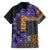 Africa Violets Flowers Hawaiian Shirt Mix Native Tribal Pattern - Wonder Print Shop