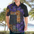 Africa Violets Flowers Hawaiian Shirt Mix Native Tribal Pattern - Wonder Print Shop