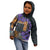 Africa Violets Flowers Kid Hoodie Mix Native Tribal Pattern - Wonder Print Shop