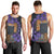 Africa Violets Flowers Men Tank Top Mix Native Tribal Pattern - Wonder Print Shop