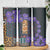 Africa Violets Flowers Skinny Tumbler Mix Native Tribal Pattern