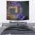 Africa Violets Flowers Tapestry Mix Native Tribal Pattern