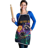 Halloween Raccoon Spooky Jim-BOO-Thy Witch Apron