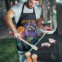 Halloween Raccoon Spooky Jim-BOO-Thy Witch Apron