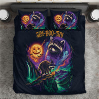 Halloween Raccoon Spooky Jim-BOO-Thy Witch Bedding Set