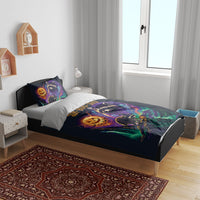 Halloween Raccoon Spooky Jim-BOO-Thy Witch Bedding Set