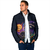 Halloween Raccoon Spooky Jim-BOO-Thy Witch Padded Jacket