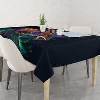 Halloween Raccoon Spooky Jim-BOO-Thy Witch Tablecloth