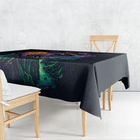 Halloween Raccoon Spooky Jim-BOO-Thy Witch Tablecloth