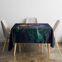 Halloween Raccoon Spooky Jim-BOO-Thy Witch Tablecloth