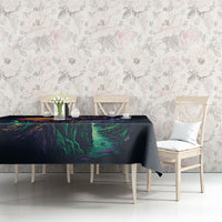 Halloween Raccoon Spooky Jim-BOO-Thy Witch Tablecloth