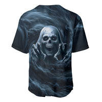 Scary 3D Illusion Horror Skull Baseball Jersey