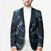 Scary 3D Illusion Horror Skull Blazer