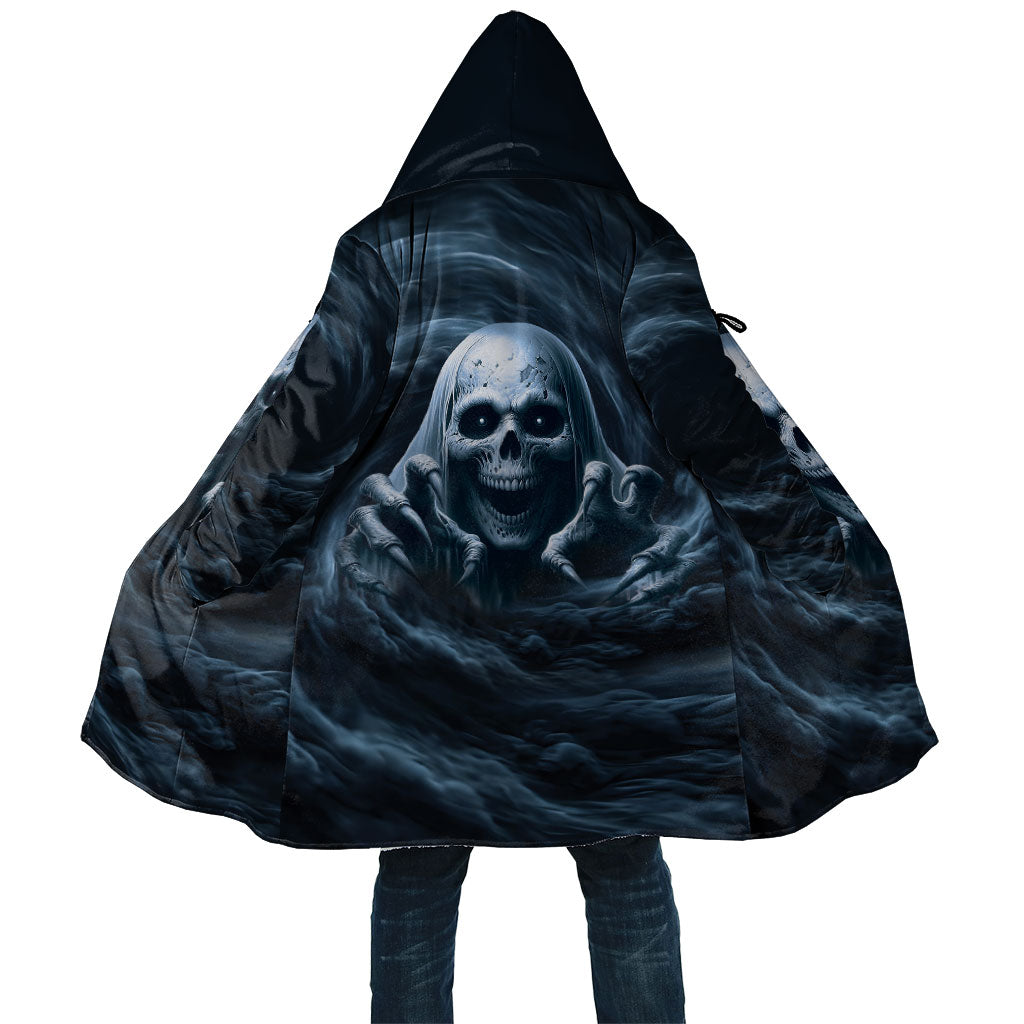 Scary 3D Illusion Horror Skull Cloak
